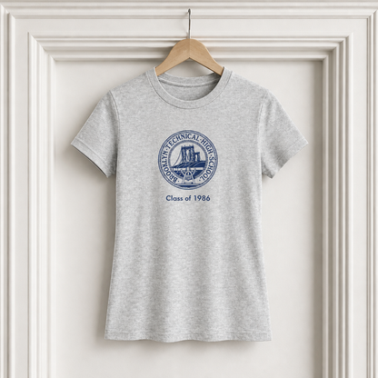 Classic Tech Logo - Class of 1986 - Ladies Favorite Tee