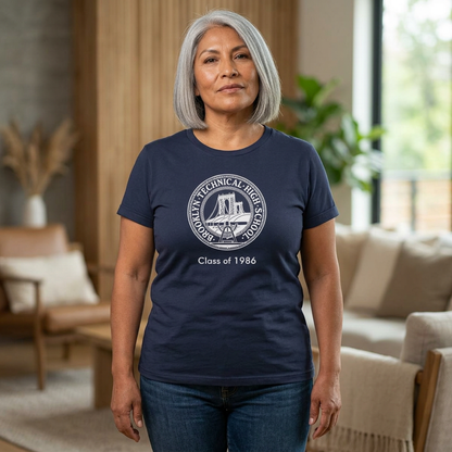 Classic Tech Logo - Class of 1986 - Ladies Favorite Tee
