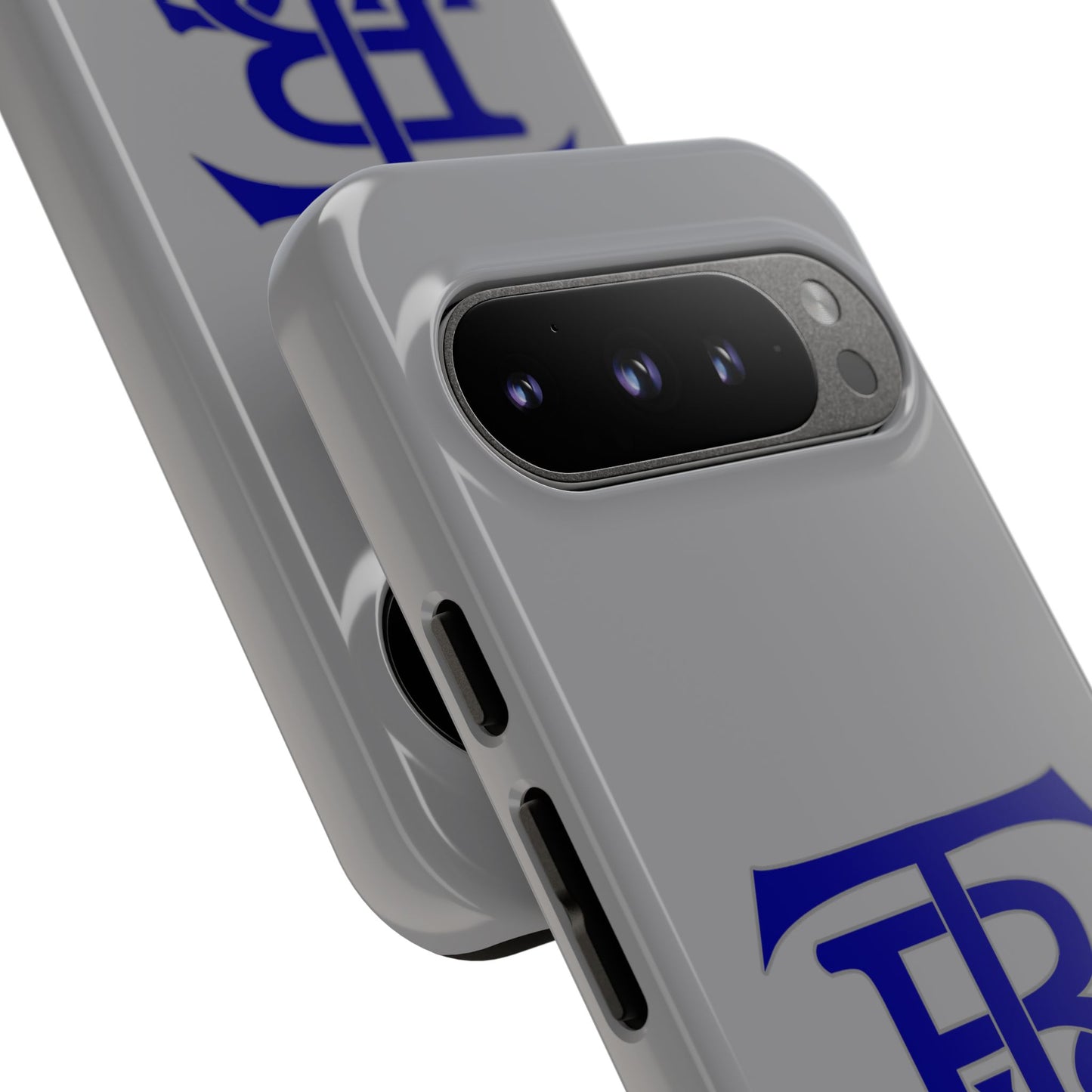 Stacked Logo - Tough Phone Cases - Gray - Google phones