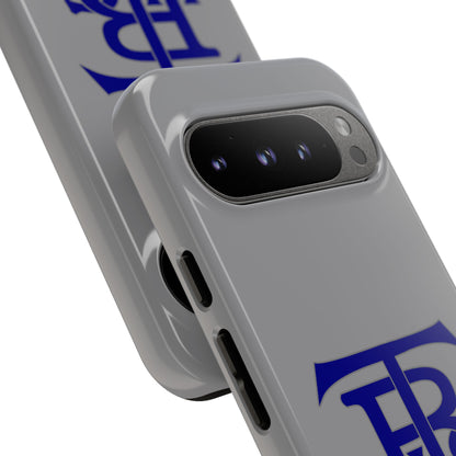 Stacked Logo - Tough Phone Cases - Gray - Google phones