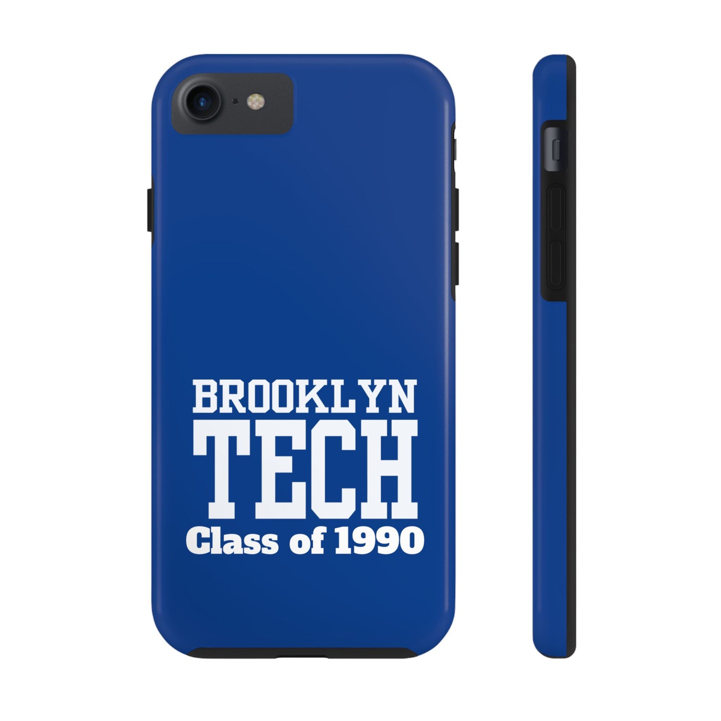 Brooklyn Tech Class Of 1990 Tough Phone Case - Blue