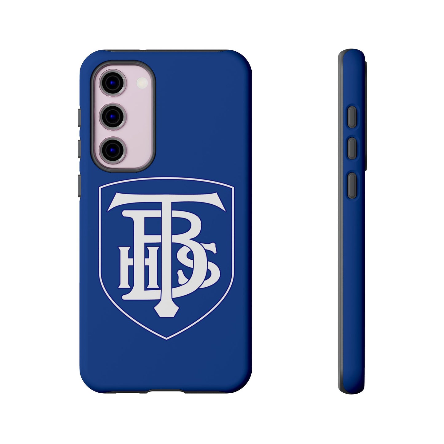 Stacked Logo - Tough Phone Cases - Navy