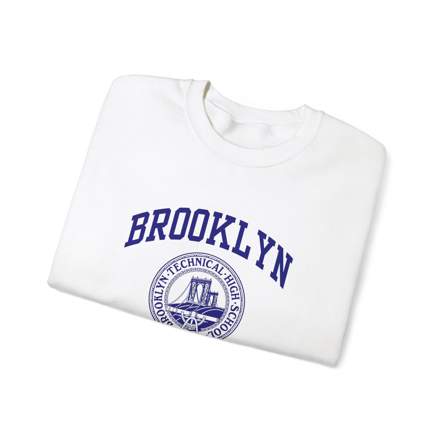 Brooklyn Tech Classic Logo - Men's Heavy Blend™ Crewneck Sweatshirt - Class Of 1995