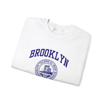 Brooklyn Tech Classic Logo - Men's Heavy Blend™ Crewneck Sweatshirt - Class Of 1995