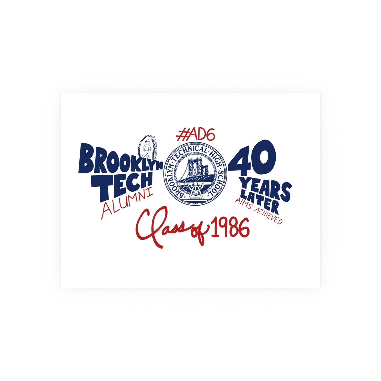 Class of 1986 Poster