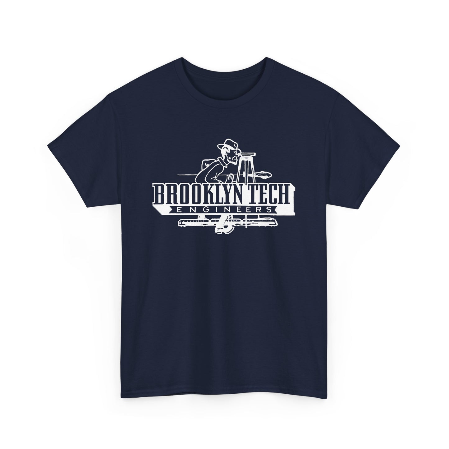 Vintage - Joe Engineer - Men's Heavy Cotton T-Shirt