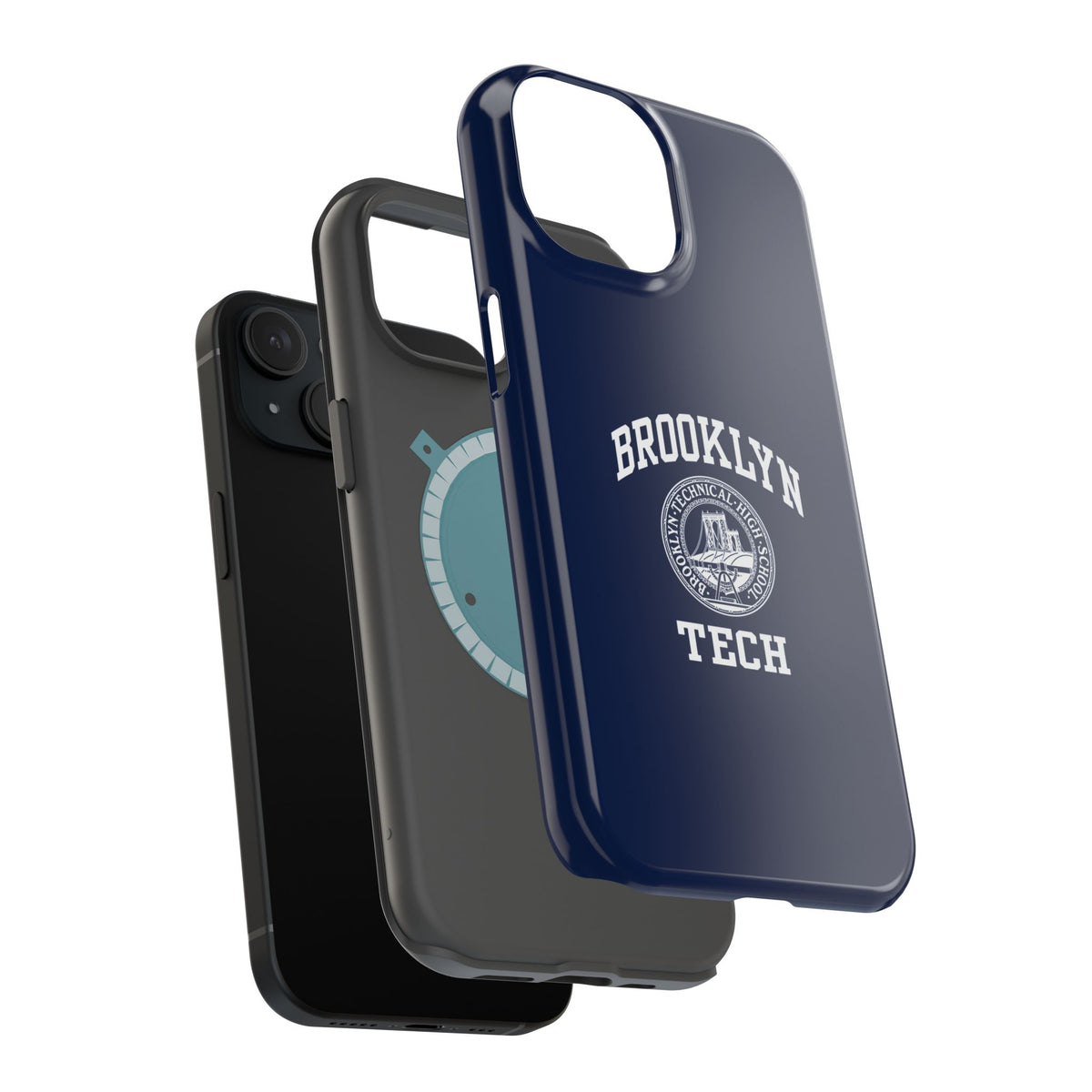 Classic Logo with Brooklyn Tech Magnetic Phone Case