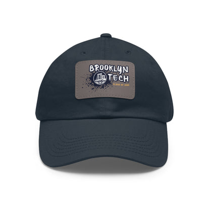 Class Of 1990 Commemorative Hat With Leather Patch (rectangle) - Gold Font