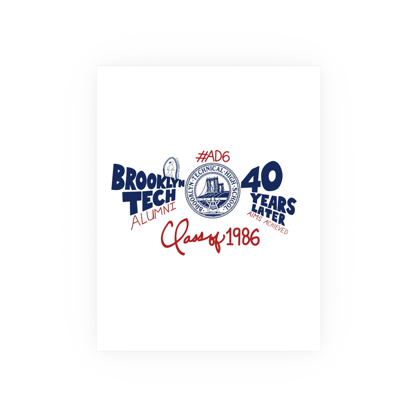 Class of 1986 Poster