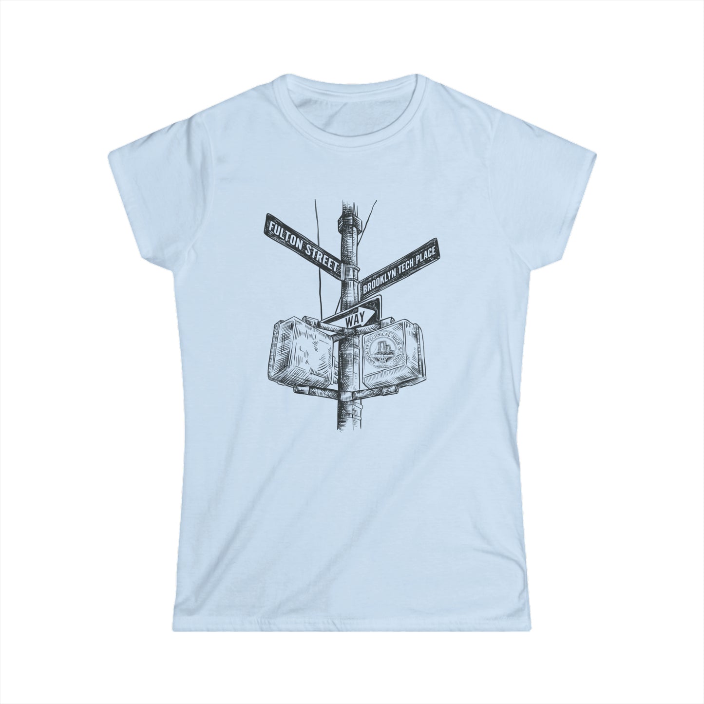 Boutique - Fulton St & Brooklyn Tech Pl - Ladies Softstyle T-Shirt