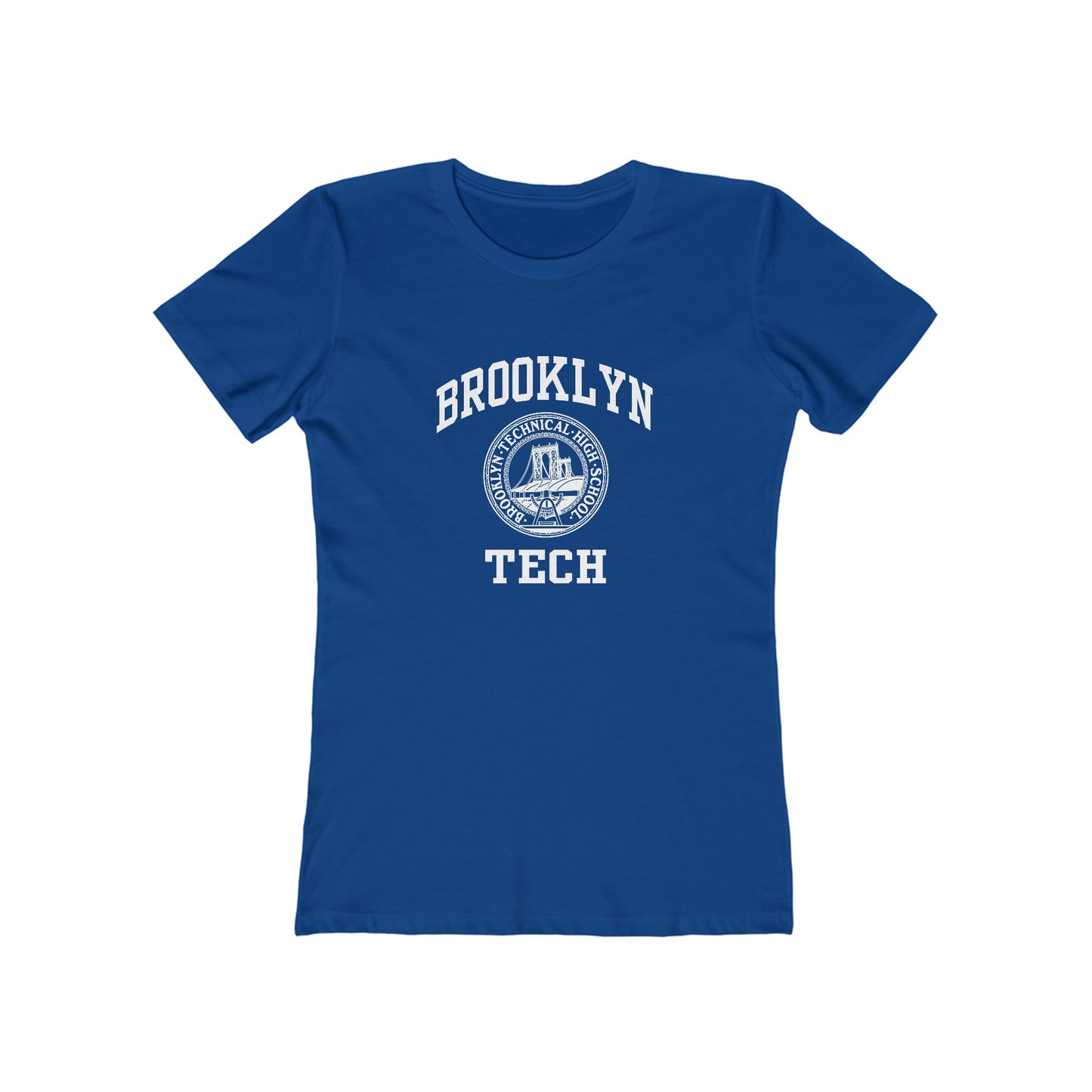 Brooklyn Tech Classic Logo - The Boyfriend Tee for Women