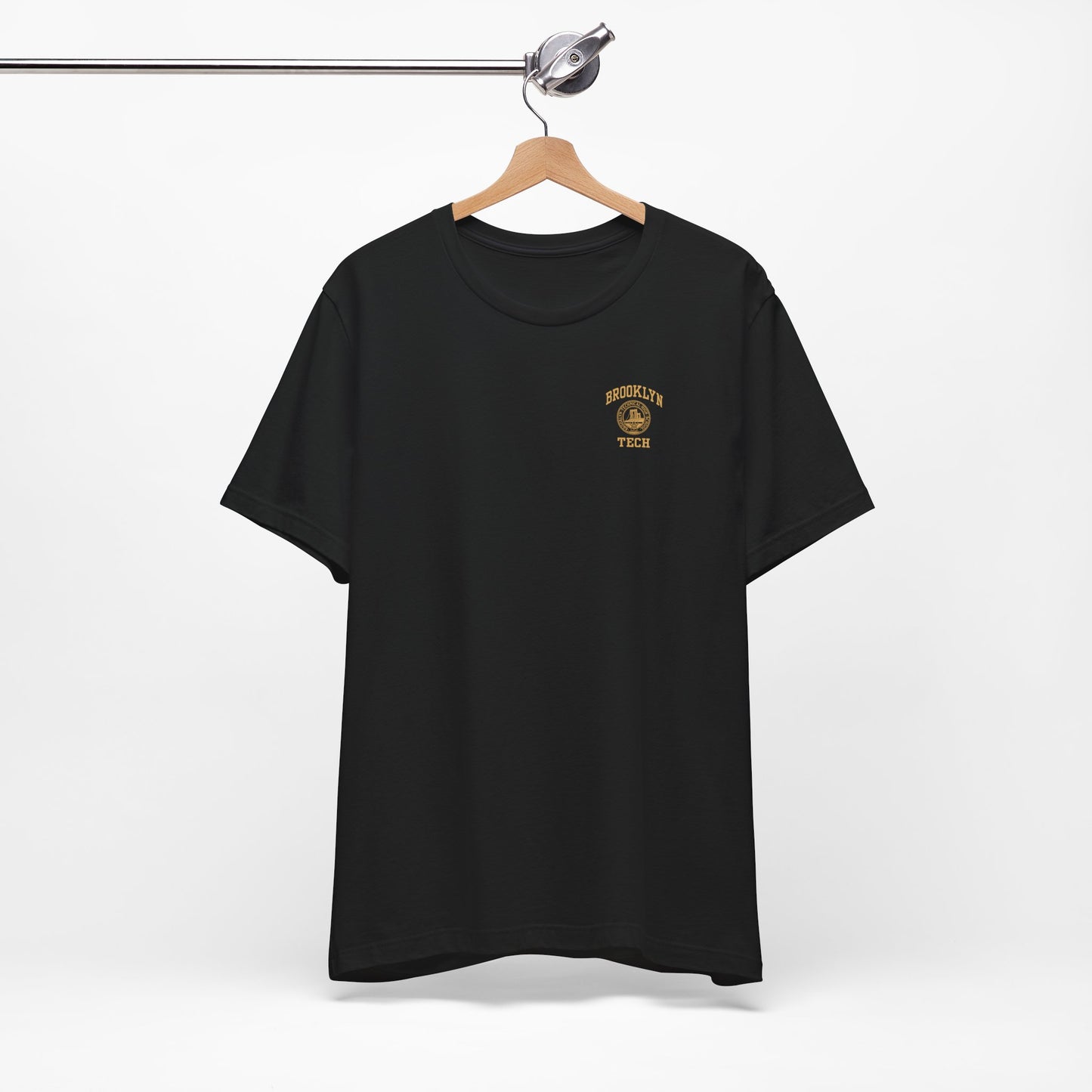 Classic Logo with Brooklyn Tech on Left Chest - Men's Jersey Short Sleeve T-Shirt