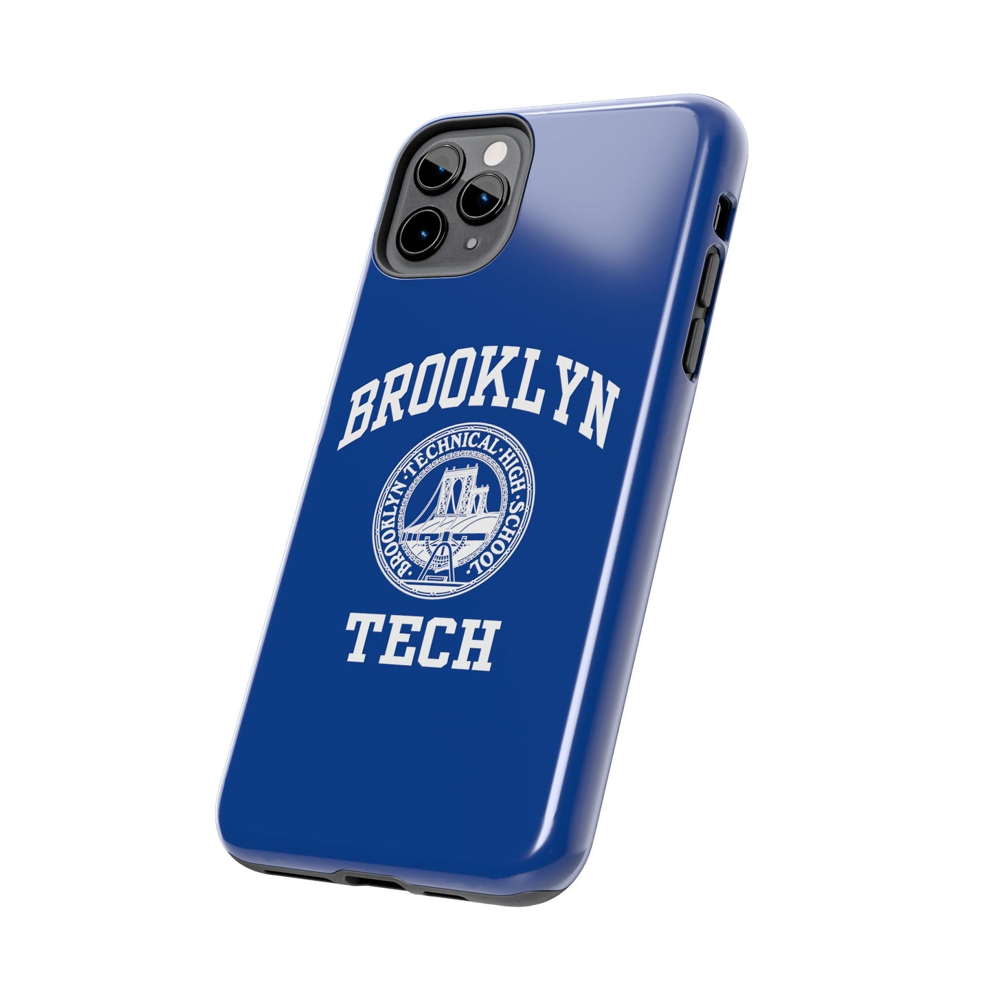 Brooklyn Tech Classic Logo - Tough Phone Cases - Navy