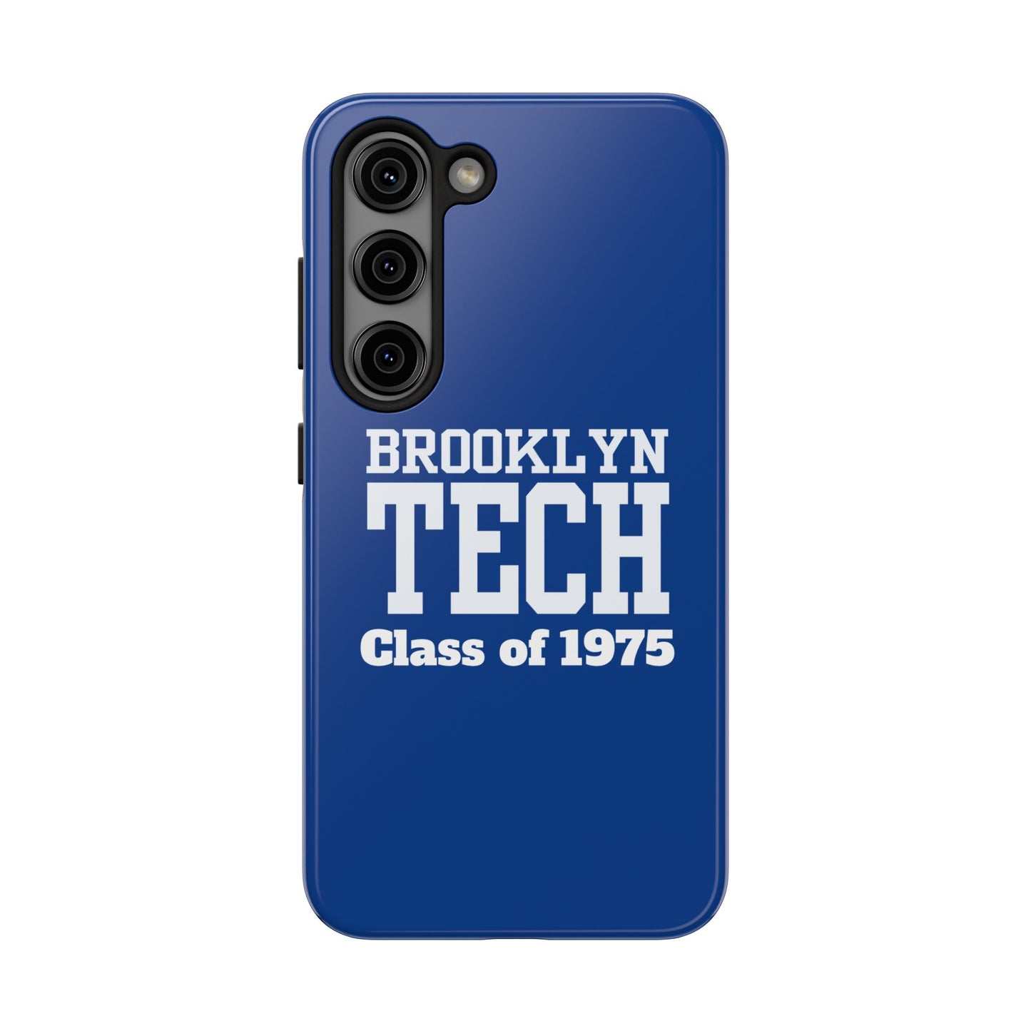 Brooklyn Tech Class Of 1975 Tough Phone Case - Blue