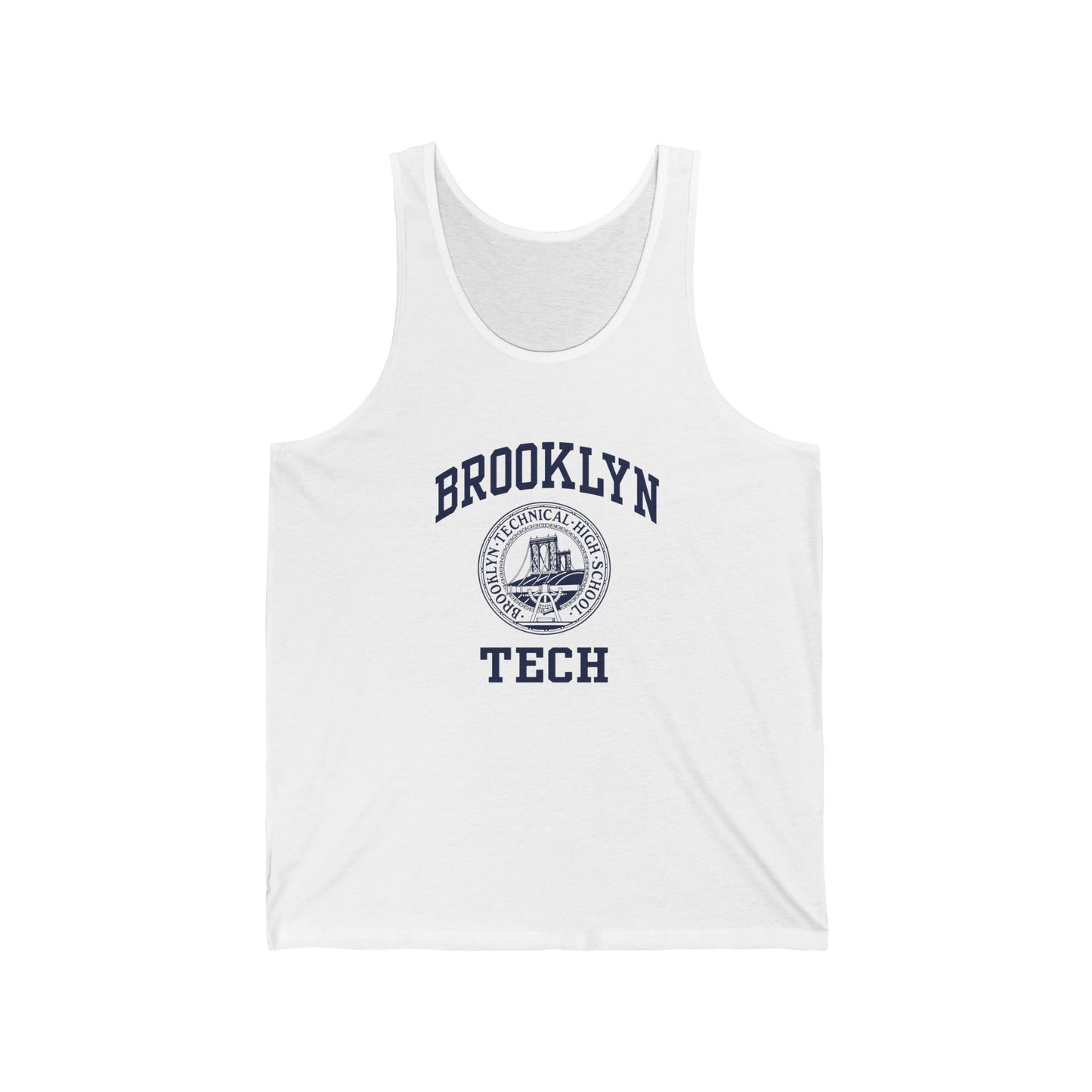 Classic Logo with Brooklyn Tech - Men's Tank Top