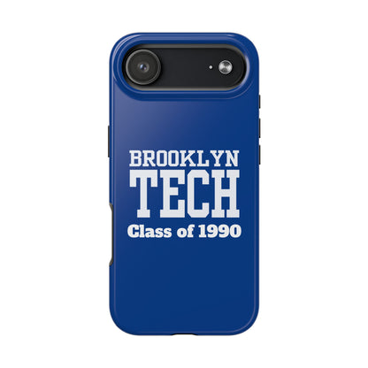 Brooklyn Tech Class of 1990 Tough Phone Case - Blue