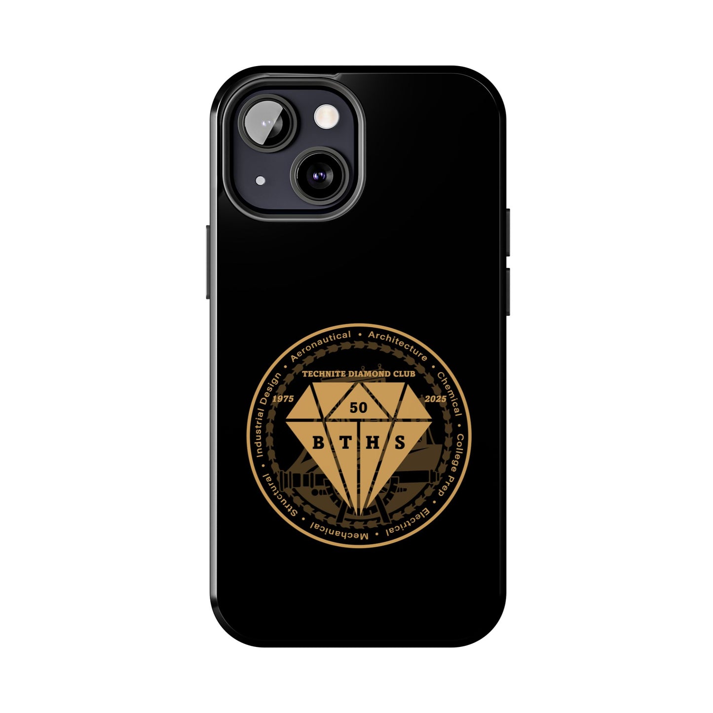 Class of 1975 Commemorative Tough Phone Cases - Black