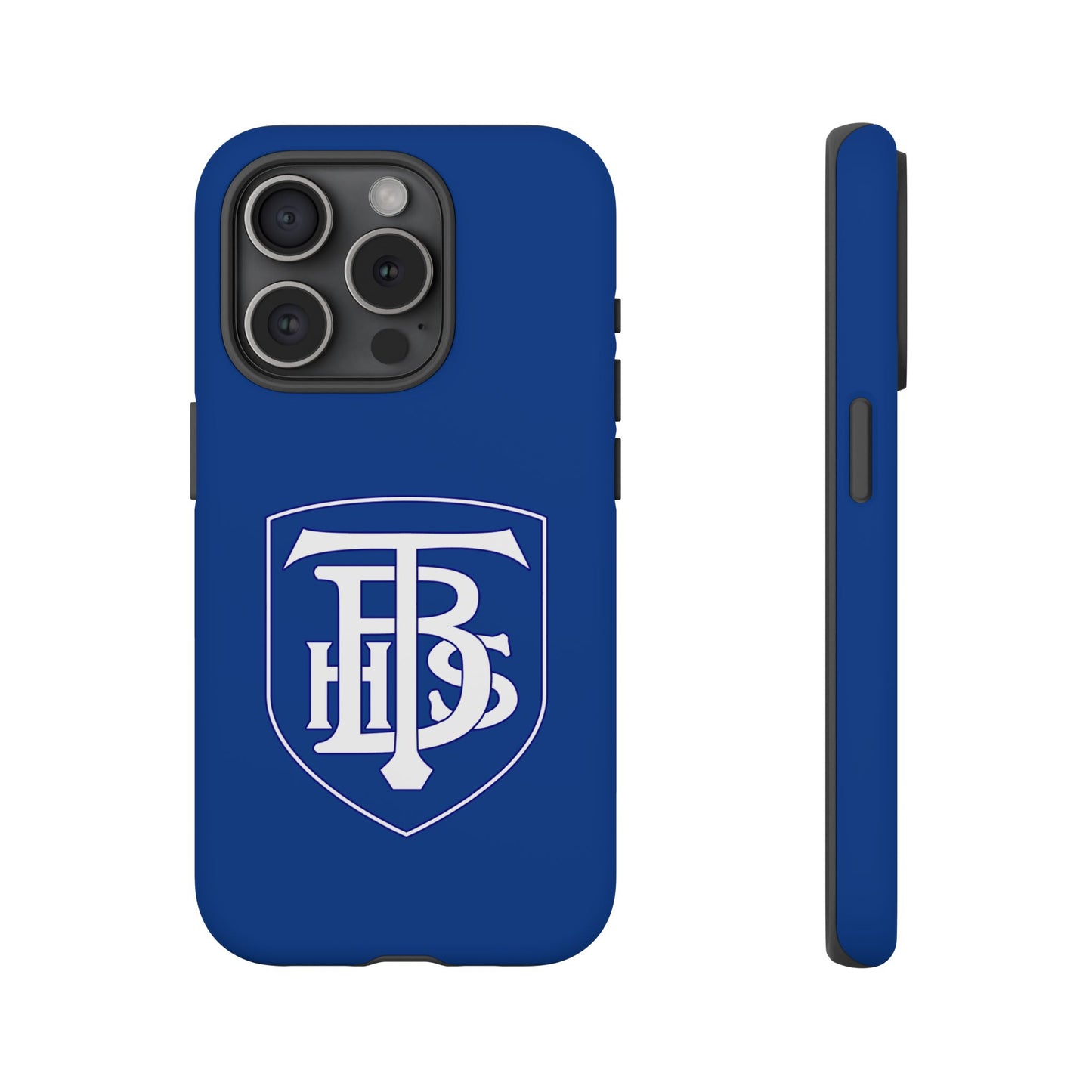 Stacked Logo - Tough Phone Cases - Navy