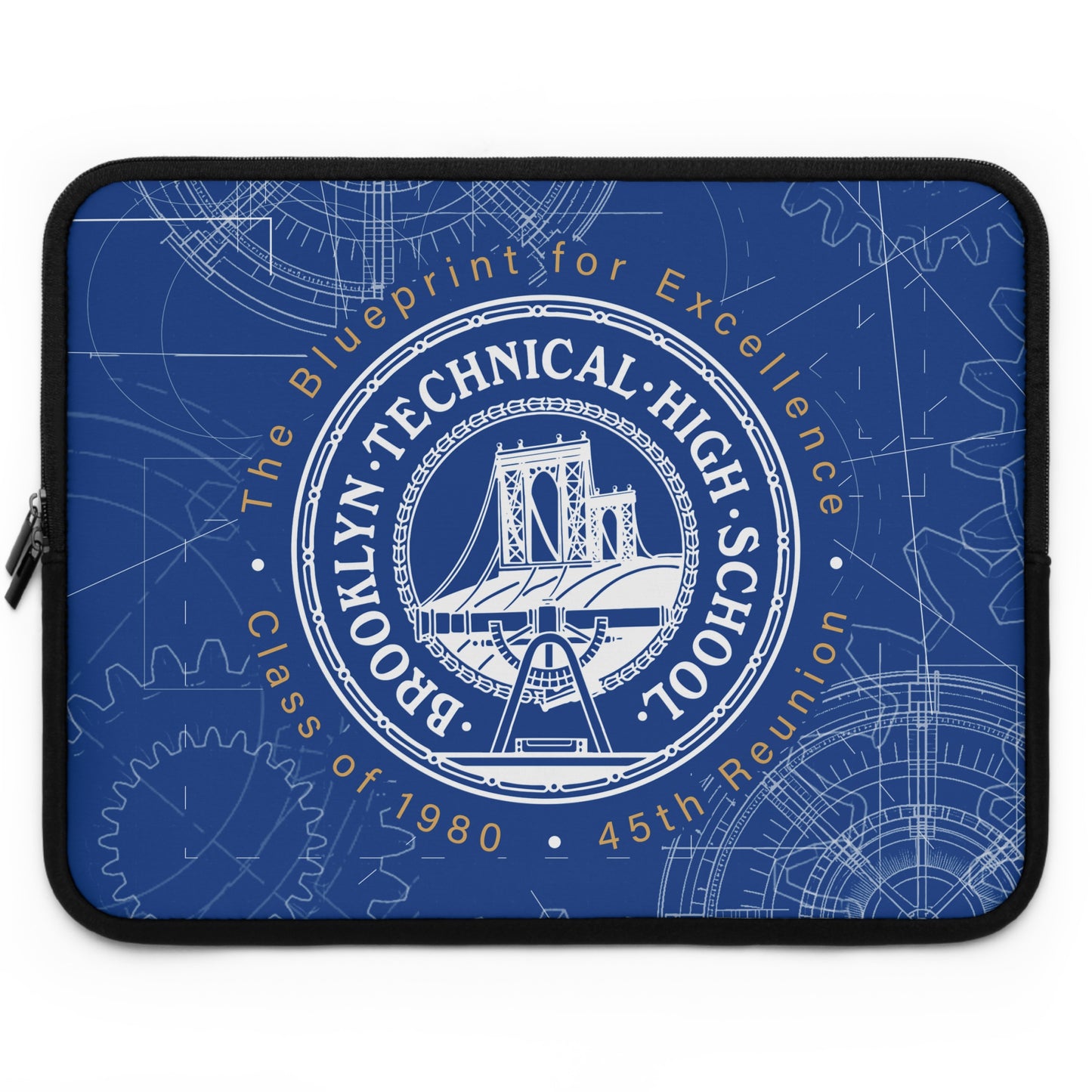 The Blueprint for Excellence - Laptop Sleeve - Class of 1980