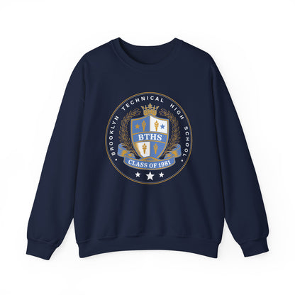 Class of 1981 - Men's Heavy Blend™ Crewneck Sweatshirt - Light Blue Logo