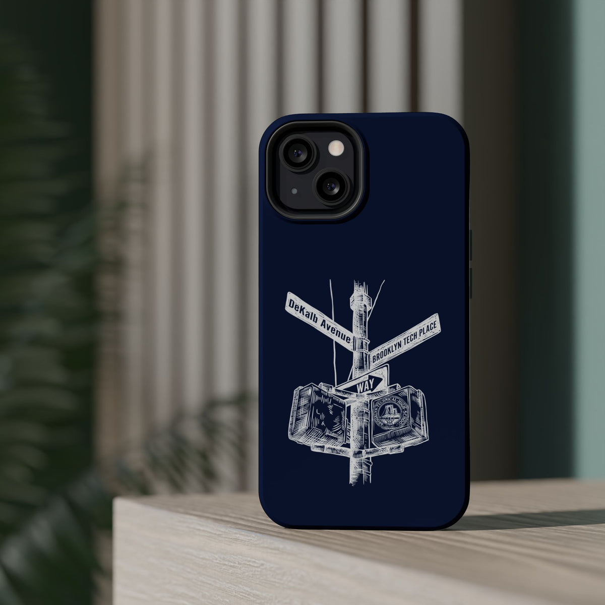 Dekalb Avenue & Brooklyn Tech Pl Magnetic Phone Case