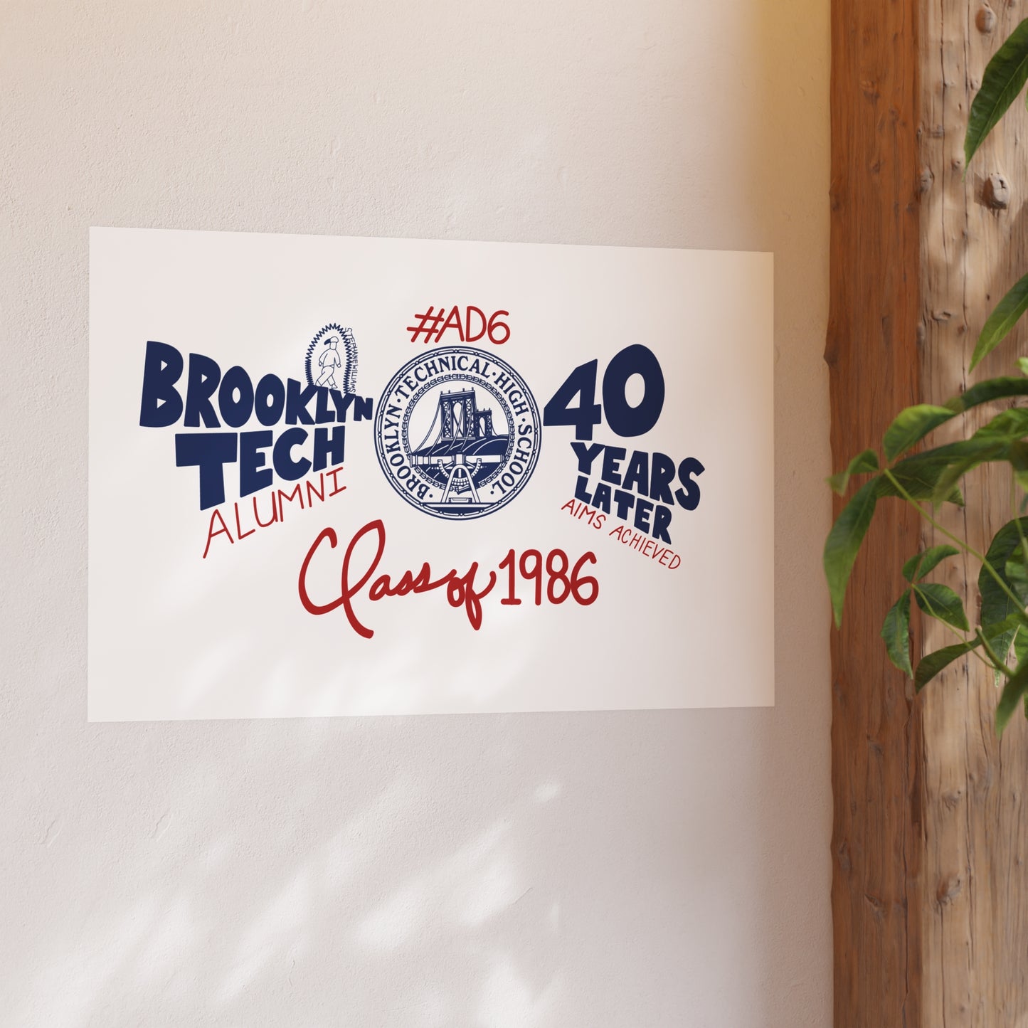 Class of 1986 Poster