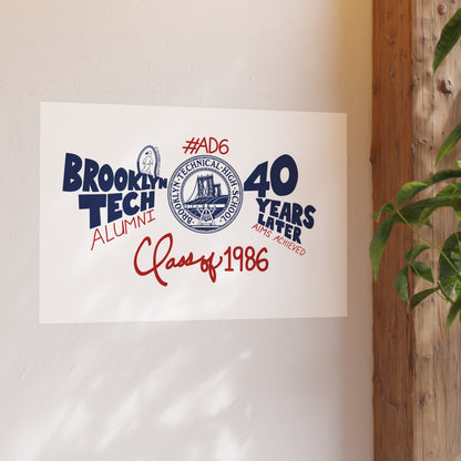 Class of 1986 Poster
