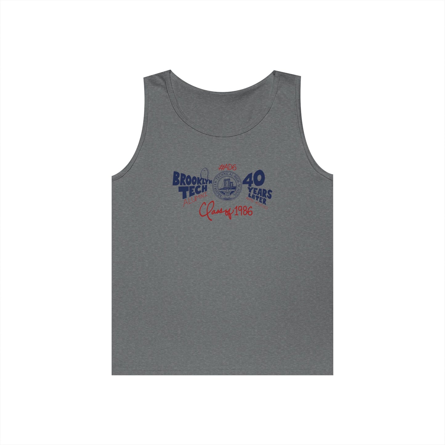 Class of 1986 Commemorative Unisex Heavy Cotton Tank Top