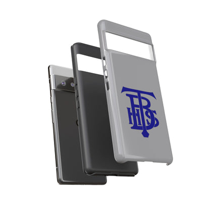 Stacked Logo - Tough Phone Cases - Gray - Google phones