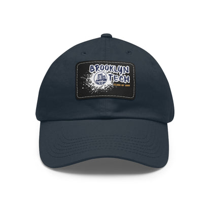 Class Of 1990 Commemorative Dad Hat With Leather Patch (rectangle)