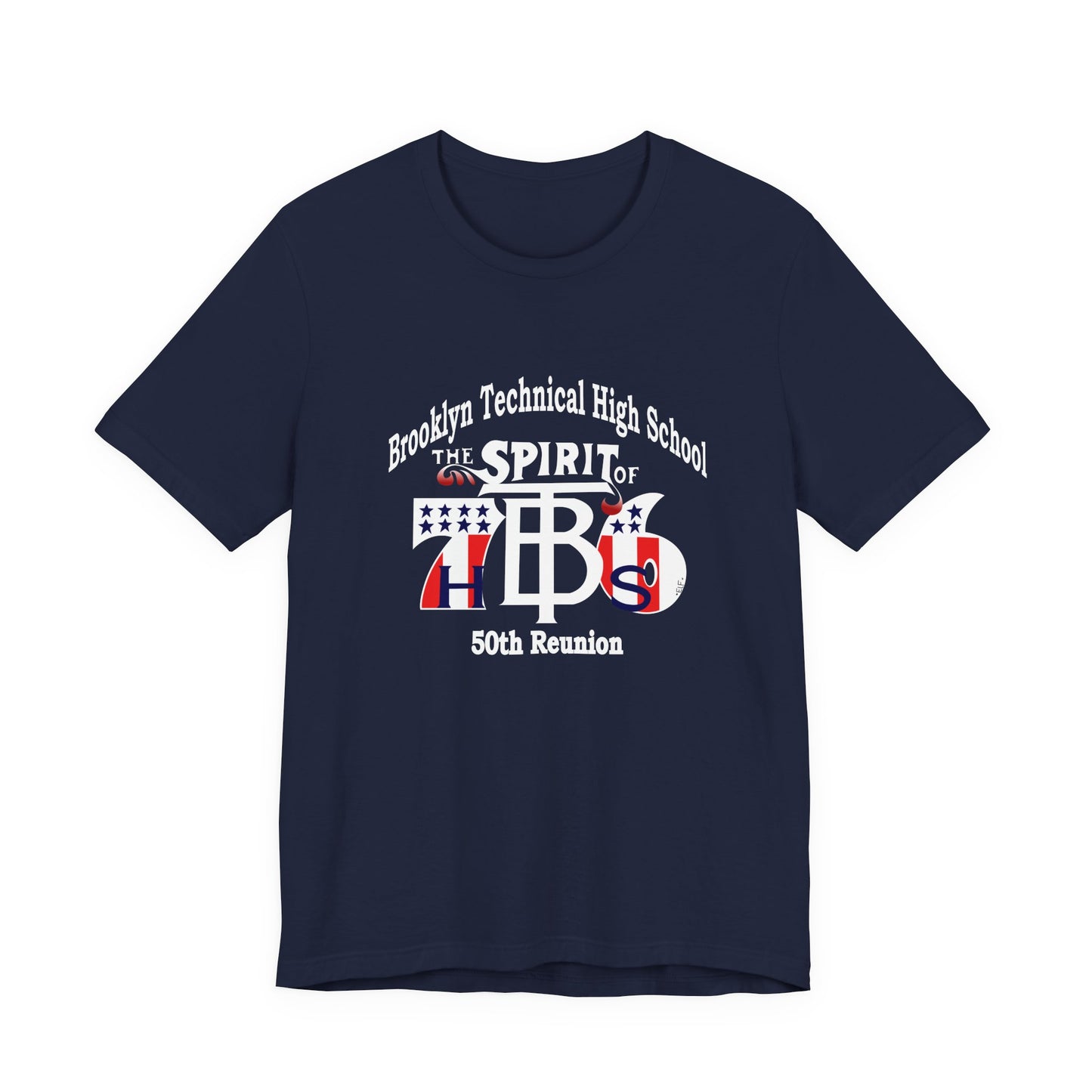 Class of 1976 50th Reunion Bella + Canvas Jersey T‑Shirt