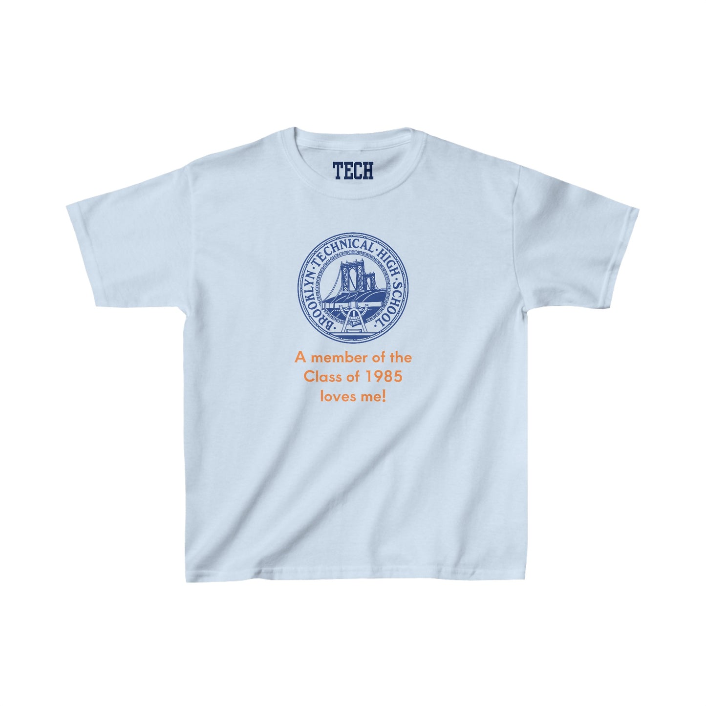 Classic Tech Seal - Kids Heavy Cotton T-Shirt - Class Of 1985