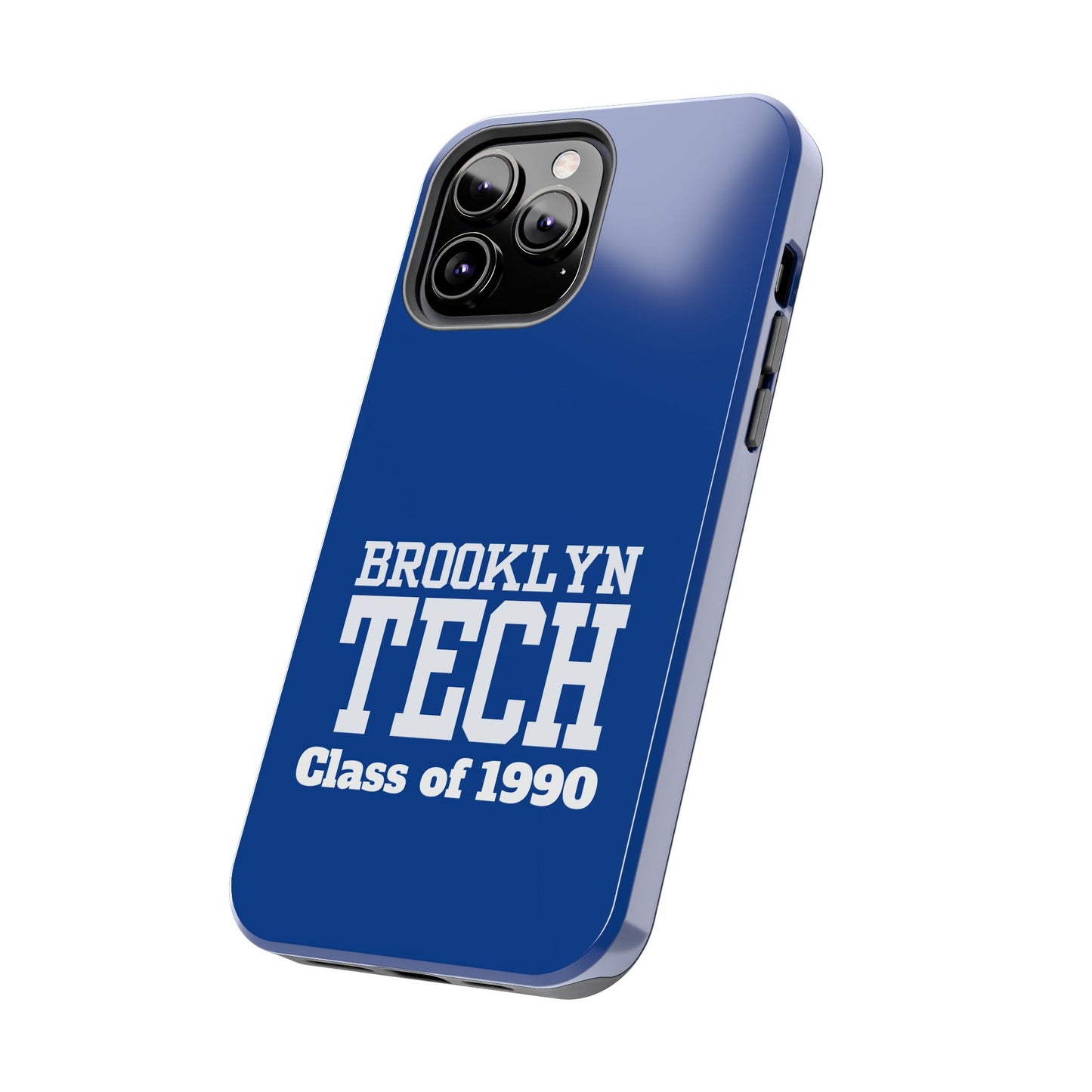 Brooklyn Tech Class Of 1990 Tough Phone Case - Blue