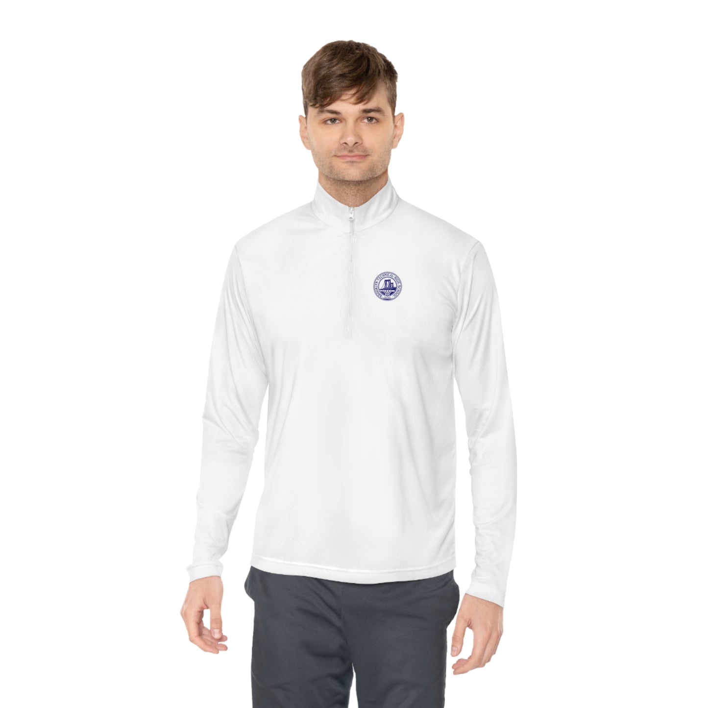 Classic Tech Logo - Men's Quarter-Zip Pullover