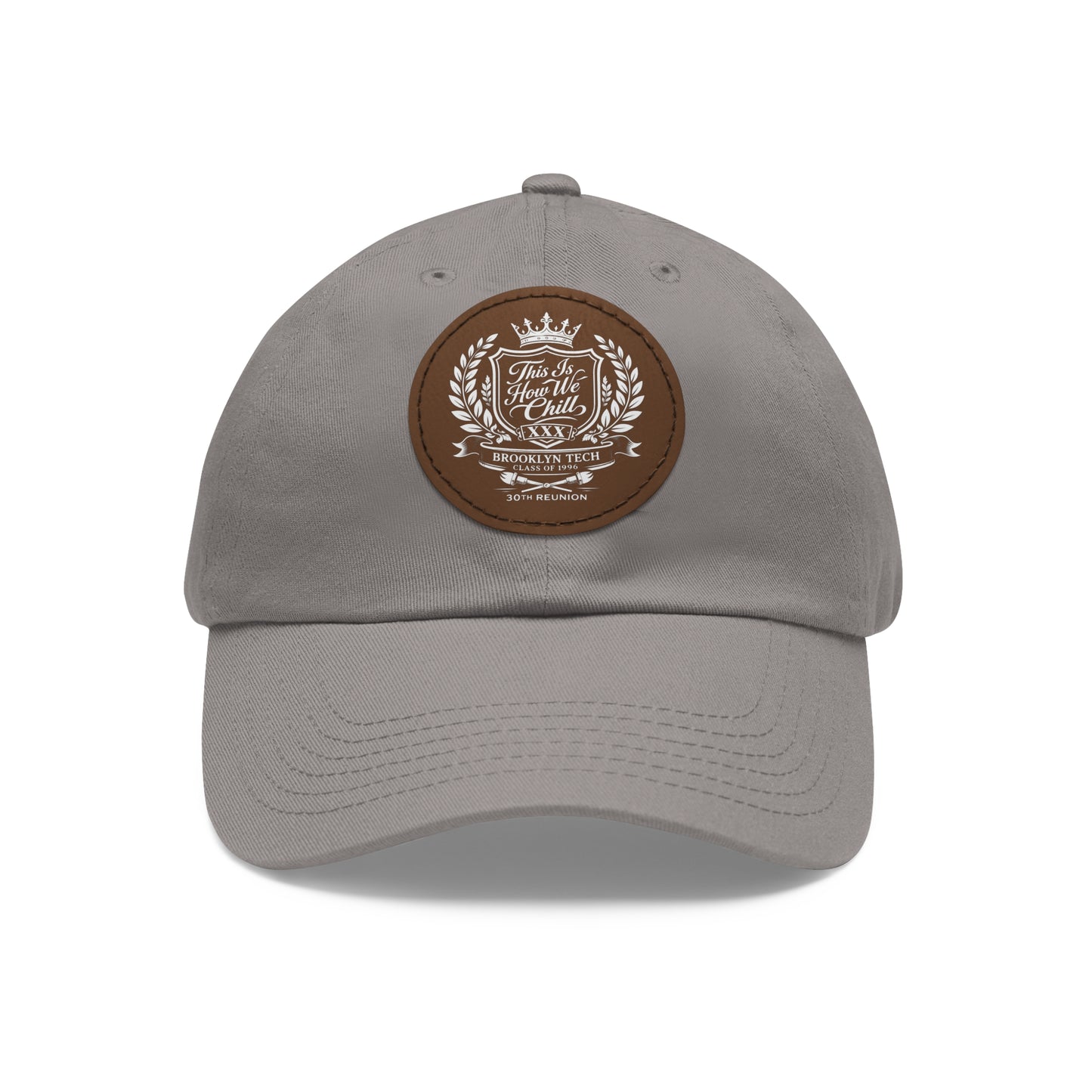 Class of 1996 30th Reunion Hat — Vintage Leather Patch Cap