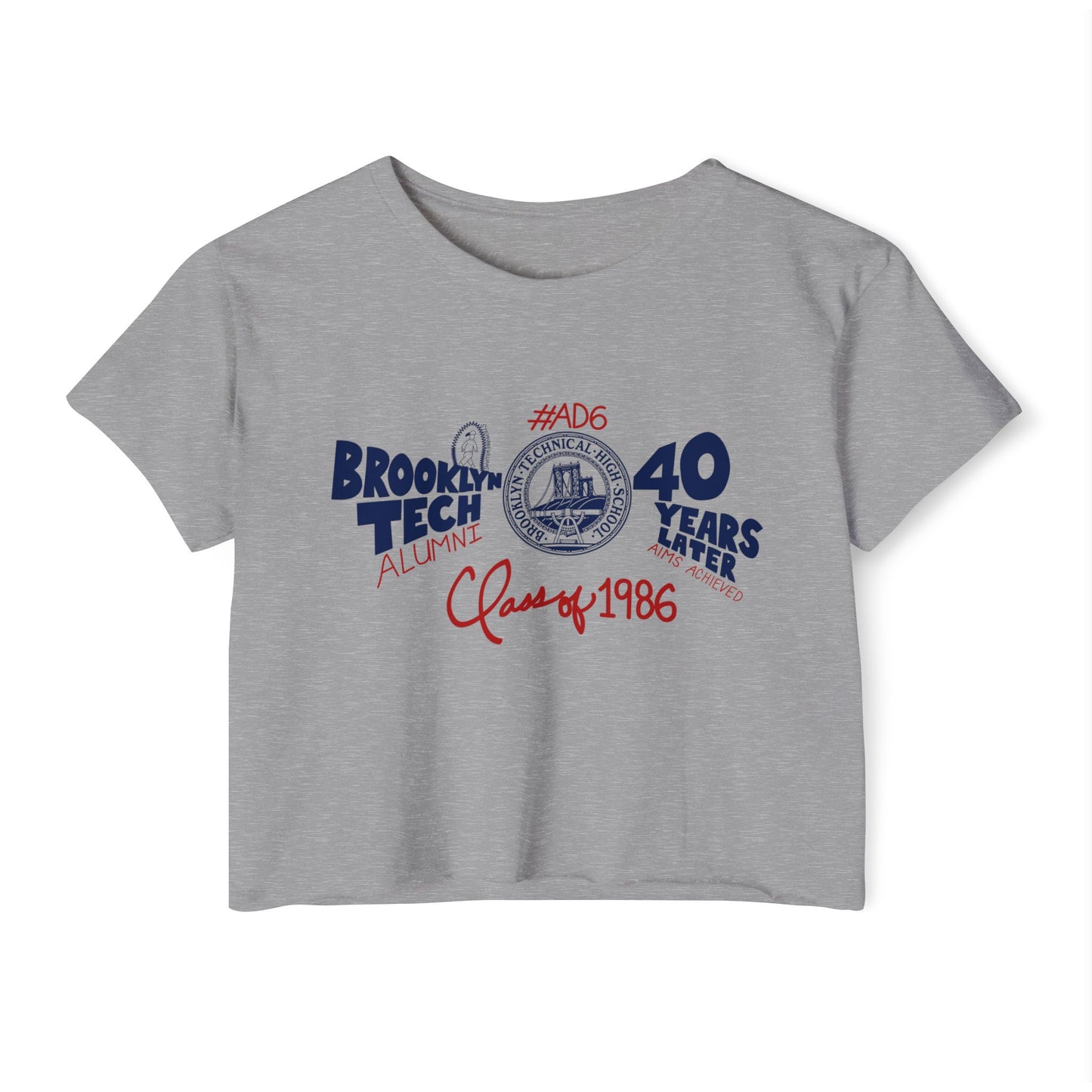 Class of 1986 Commemorative Ladies' Crop Top
