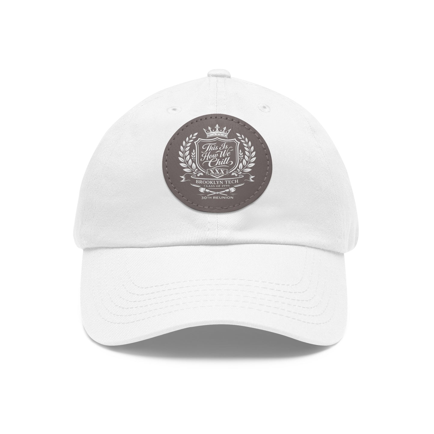 Class of 1996 30th Reunion Hat — Vintage Leather Patch Cap