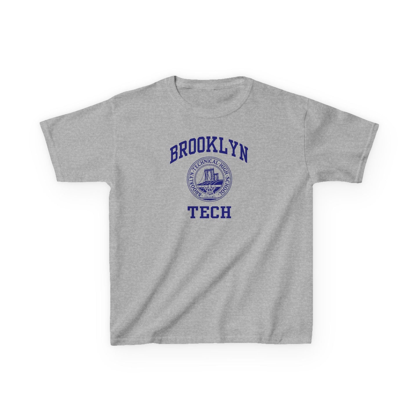 Family - Classic Brooklyn Tech Logo - Kids Heavy Cotton™ T-Shirt