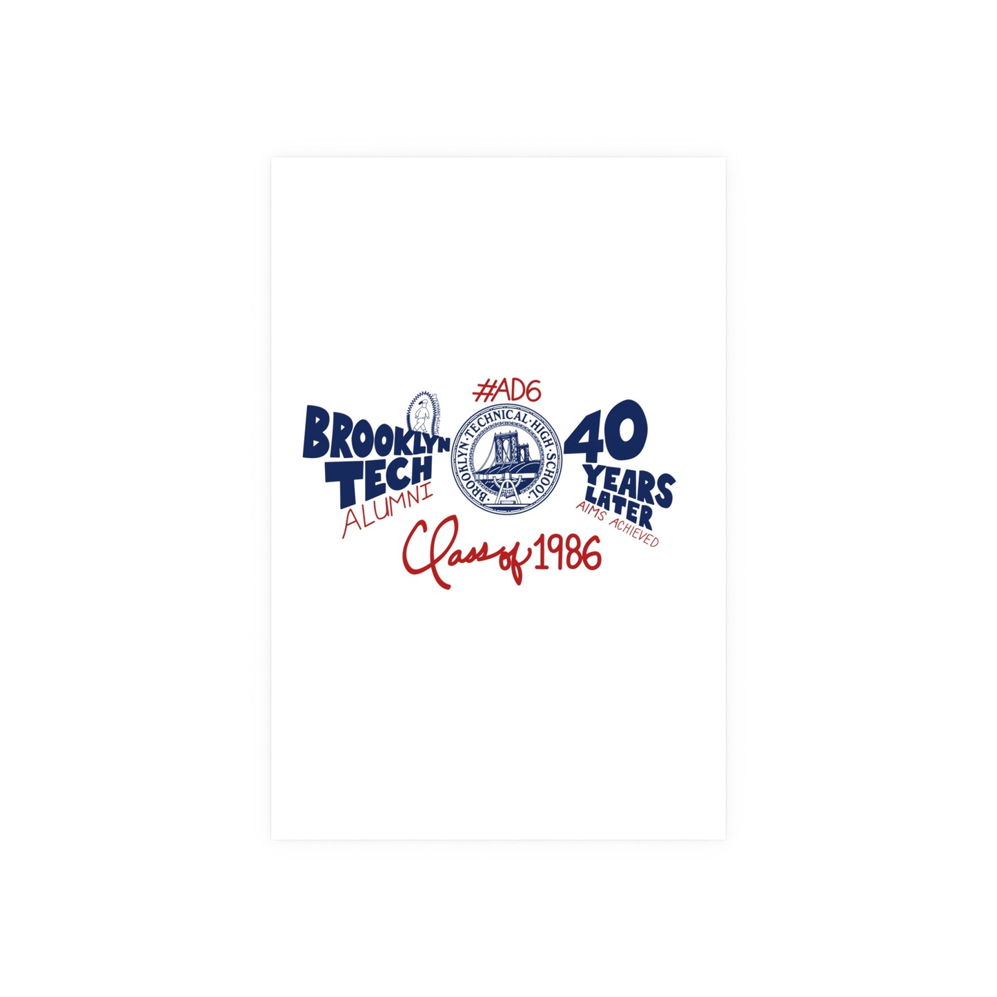 Class of 1986 Poster