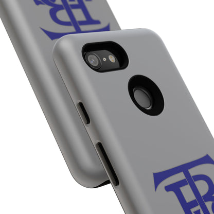 Stacked Logo - Tough Phone Cases - Gray - Google phones