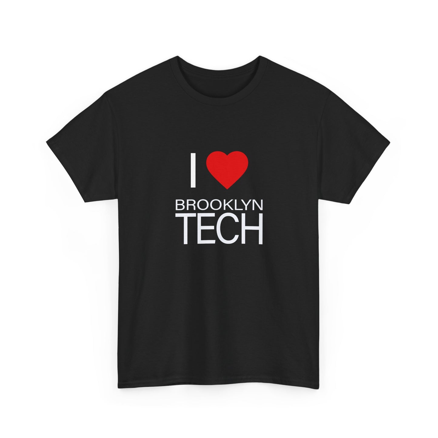 Boutique - I Love Brooklyn Tech Unisex Heavy Cotton T-shirt (Modern Font)