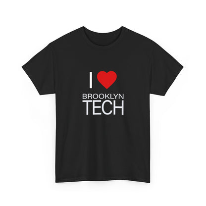 Boutique - I Love Brooklyn Tech Unisex Heavy Cotton T-shirt (Modern Font)