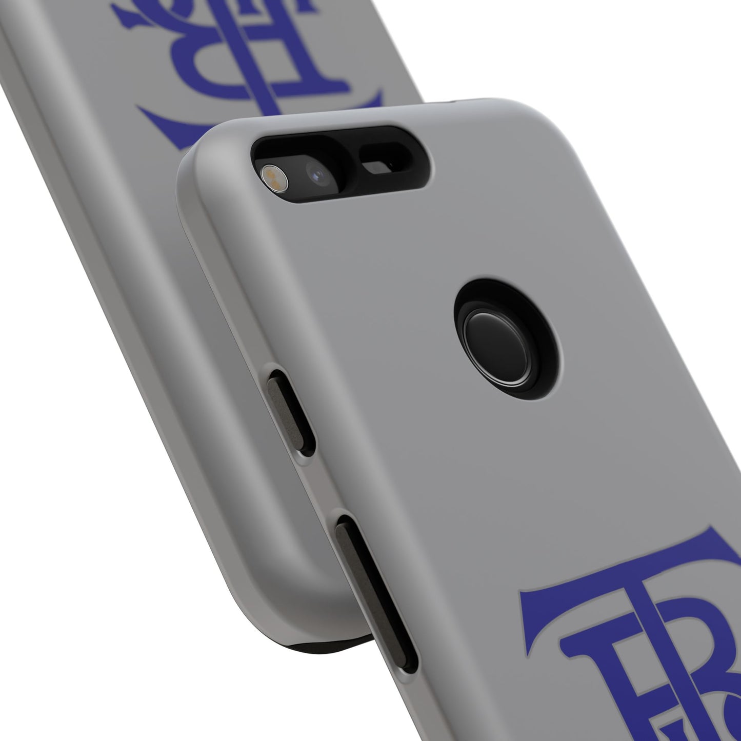 Stacked Logo - Tough Phone Cases - Gray - Google phones