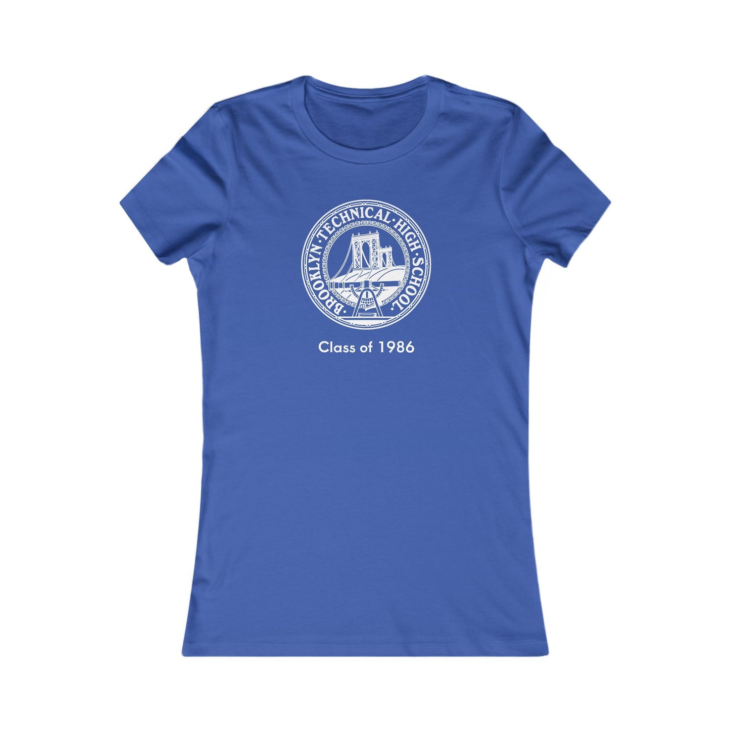 Classic Tech Logo - Class of 1986 - Ladies Favorite Tee