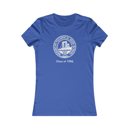 Classic Tech Logo - Class of 1986 - Ladies Favorite Tee