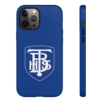 Stacked Logo - Tough Phone Cases - Navy