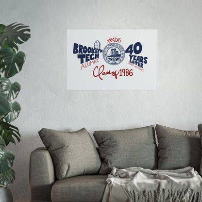 Class of 1986 Poster
