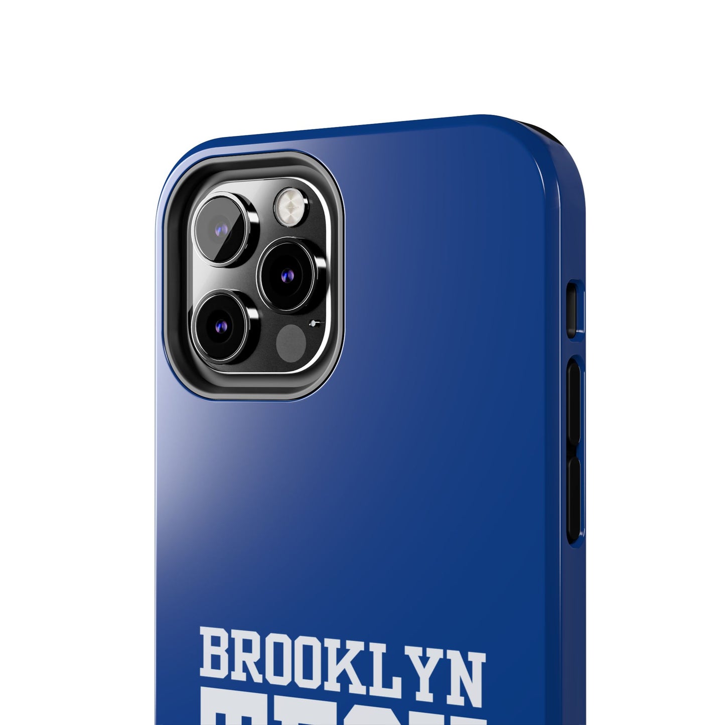 Brooklyn Tech Class Of 1985 Tough Phone Case - Navy-Blue With White Graphics