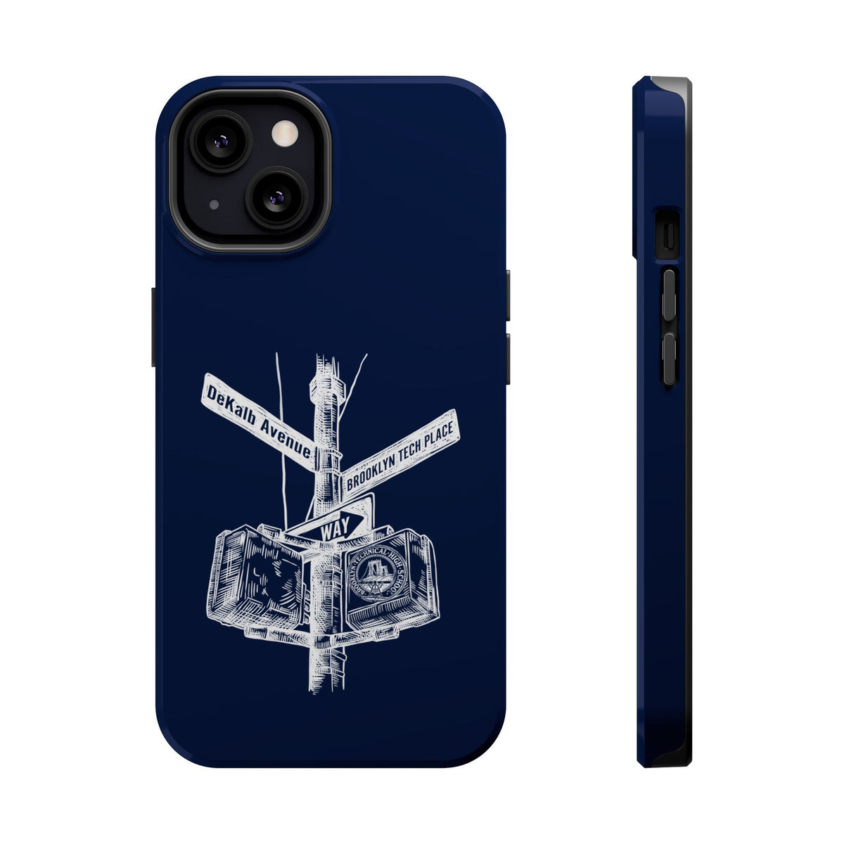 Dekalb Avenue & Brooklyn Tech Pl Magnetic Phone Case