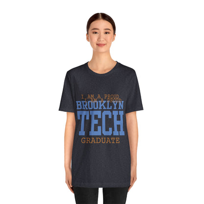 Classic Font - I Am A Proud Brooklyn Tech Graduate - Men's Short Sleeve Jersey